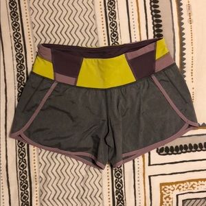 Lululemon speed shorts